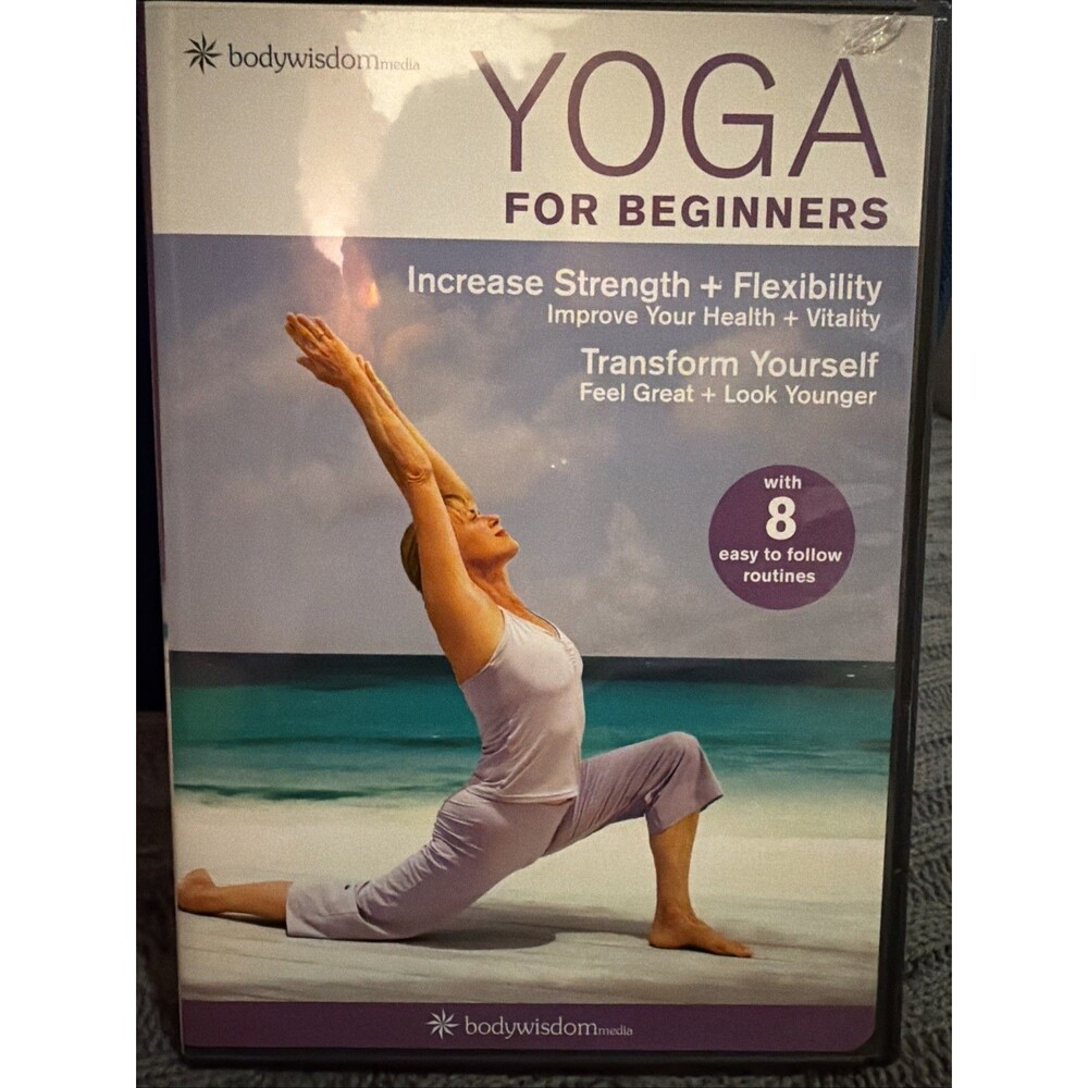Yoga For Beginners DVD Bodywisdom Increase Strength, Flexibility, Transform